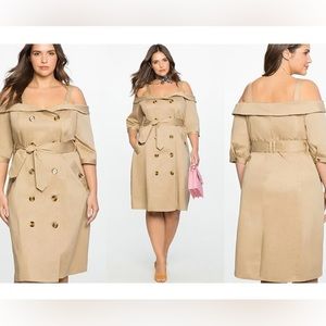 Eloquii Trench Dress